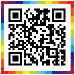 generatore di codice qr Cornici colorate