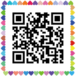 generatore di codice qr Cornici colorate