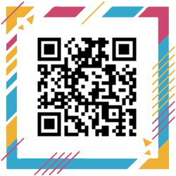 qr kodo generatorius Spalvoti rėmeliai